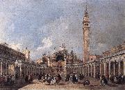 GUARDI, Francesco The Feast of the Ascension fdh oil on canvas